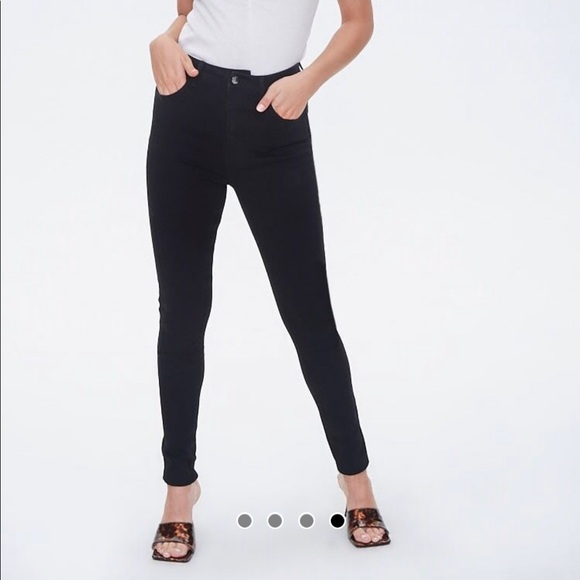 F21 stretch high-rise skinny jeans - Picture 4 of 4